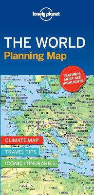 LONELY PLANET THE WORLD PLANNING MAP 1 MAP - END DATE 31/10/