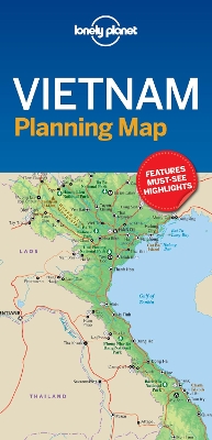 LONELY PLANET VIETNAM PLANNING MAP 1 MAP - END DATE 30/6/202