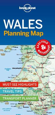 LONELY PLANET WALES PLANNING MAP 1 MAP - END DATE 30/4/2025