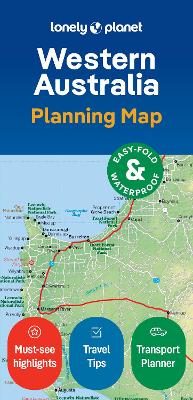 LONELY PLANET WESTERN AUSTRALIA PLANNING MAP 2 MAP - END DAT