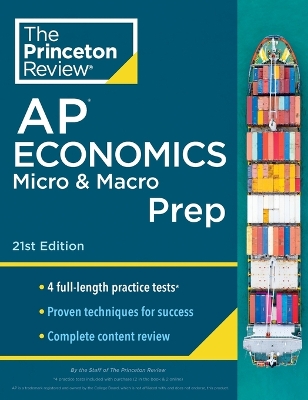 PRINCETON REVIEW AP ECONOMICS MICRO   MACRO PREP 2024 : 4 PR