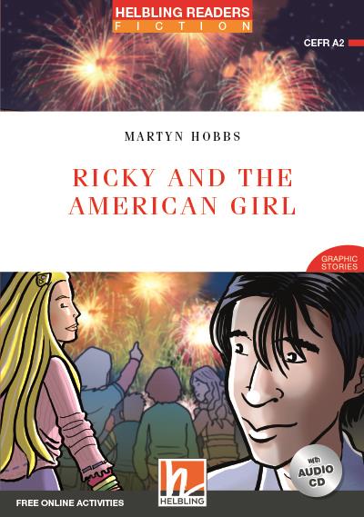 RED SERIES RICKY AND THE AMERICAN GIRL - READER + AUDIO CD +