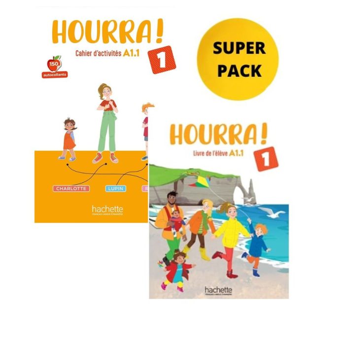 Hourra! 1 (A1.1) - Super Pack (Livre + Cahier + Plus) Hourra! 1 (A1.1) - Super Pack (Livre + Cahier + Plus)