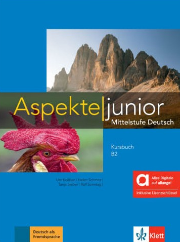 Aspekte junior B2 Kursbuch mit Audios und Videos online - Hybride Ausgabe allango