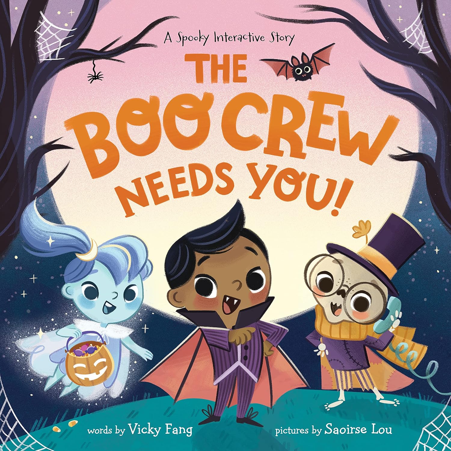 The Boo Crew Needs YOU! : A Spooky Interactive Story (hardcover)