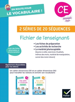 En route pour le vocabulaire CE Fichier de l'enseignant