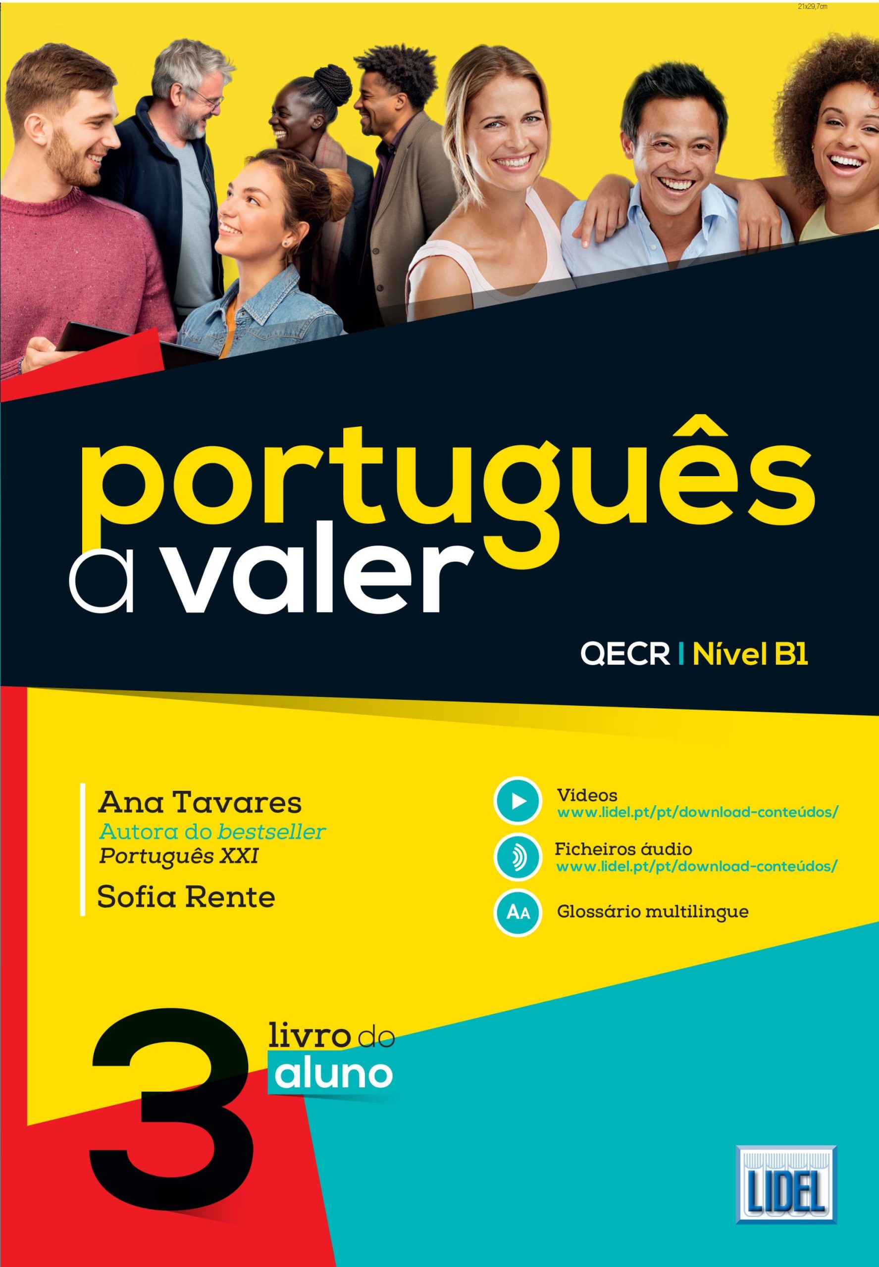 Portugues a Valer 3 Pack Livro do Aluno + Caderno de Exercicios com Testes + Ficheiros audio