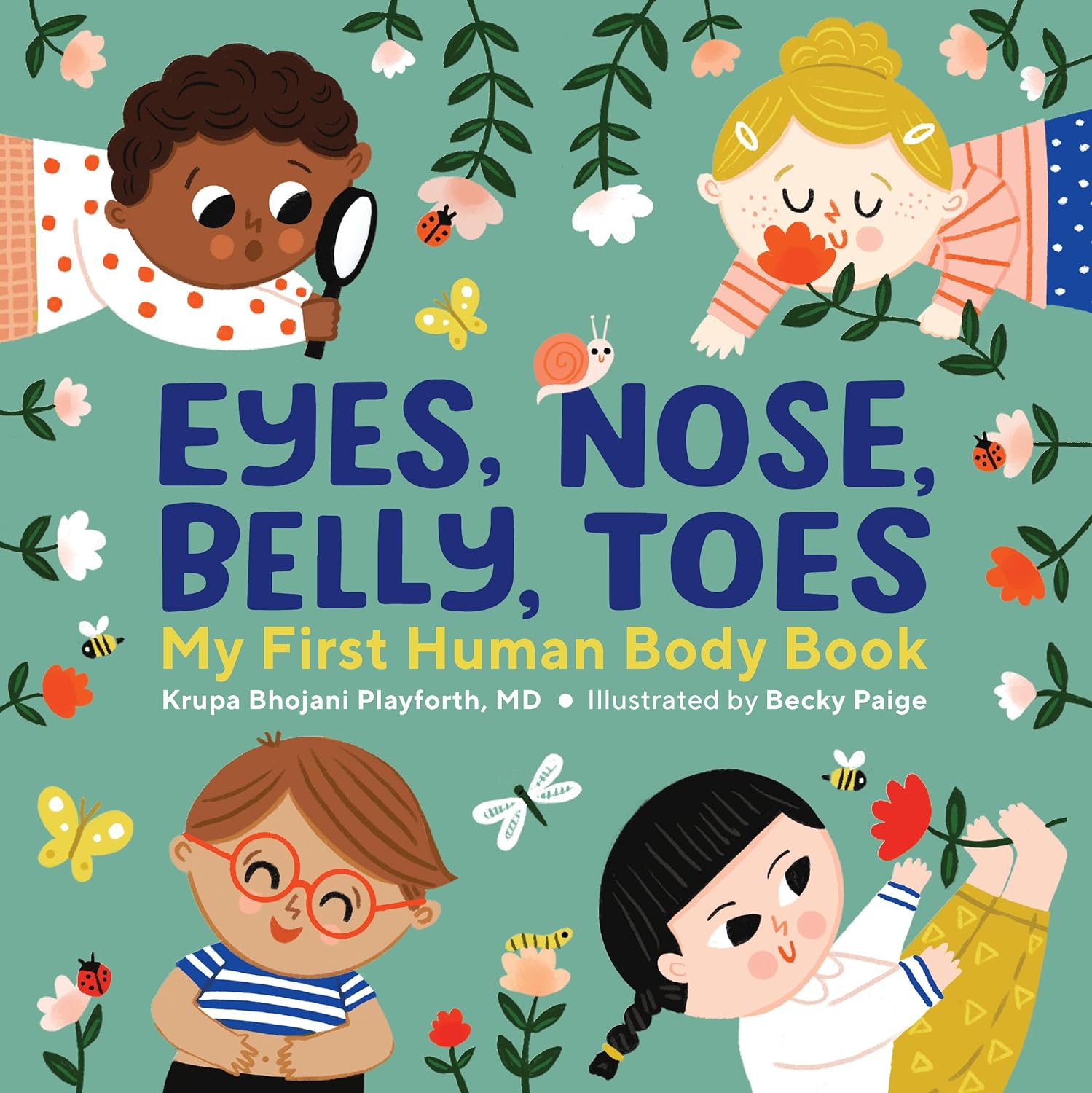Eyes, Nose, Belly, Toes: My First Human Body Book (hardcover)