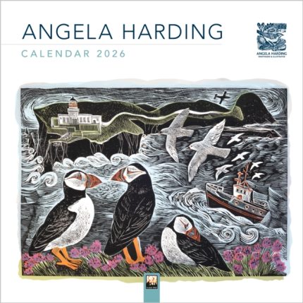 ANGELA HARDING WALL CALENDAR 2026 (ART CALENDAR) -