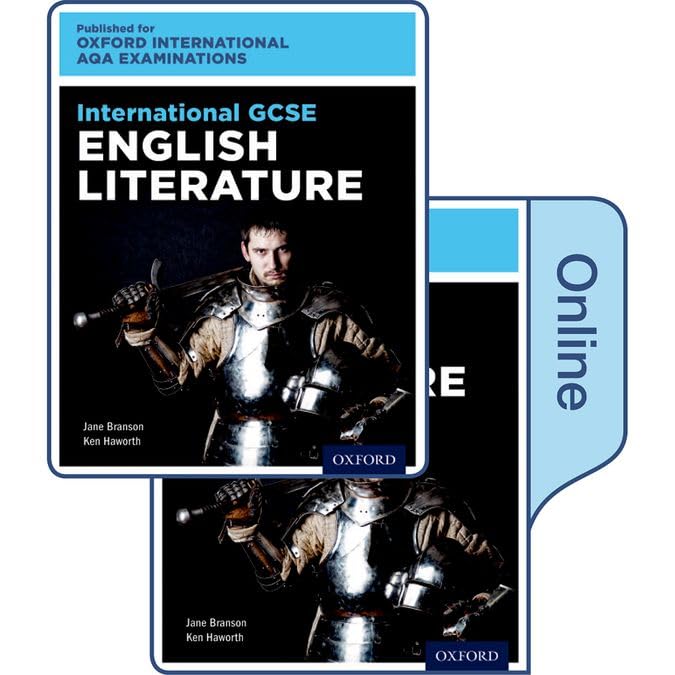 Oxford International AQA Examinations: International GCSE English Literature Print & Online Textbook Pack