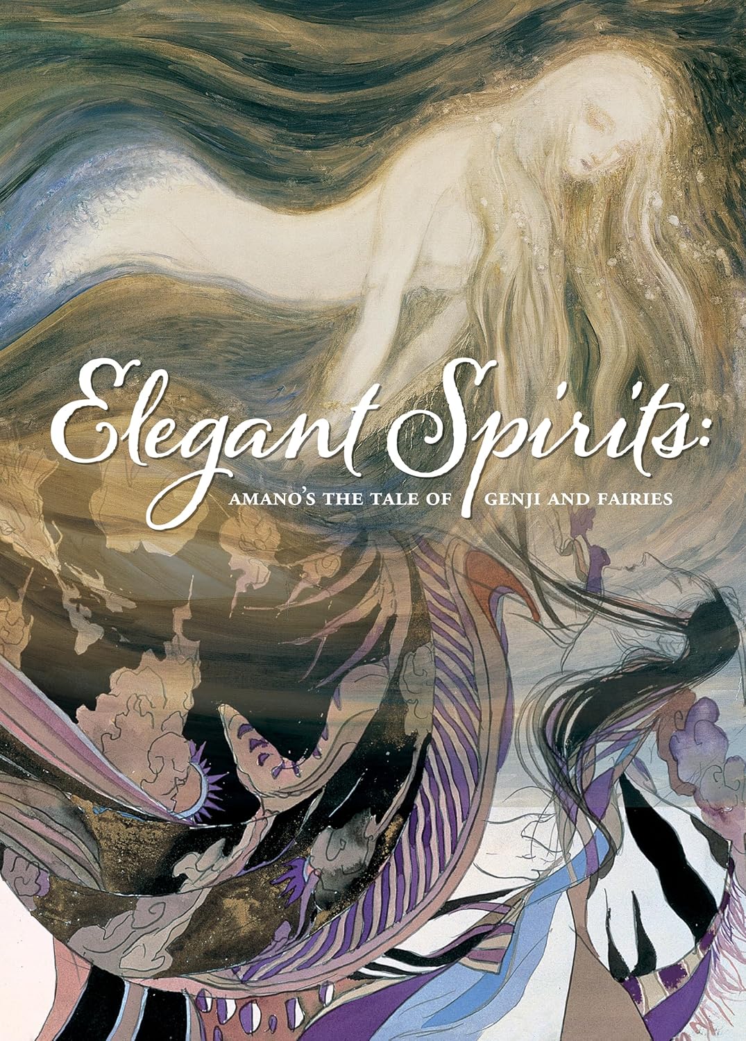 Elegant Spirits: Amano's Tale of Genji and Fairies (hardcover)