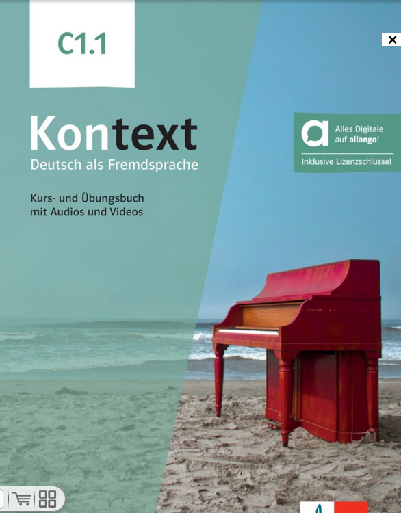 Kontext (C1.1) - Kurs- & Ubungsbuch mit Audios und Videos - Hybride Ausgabe allango