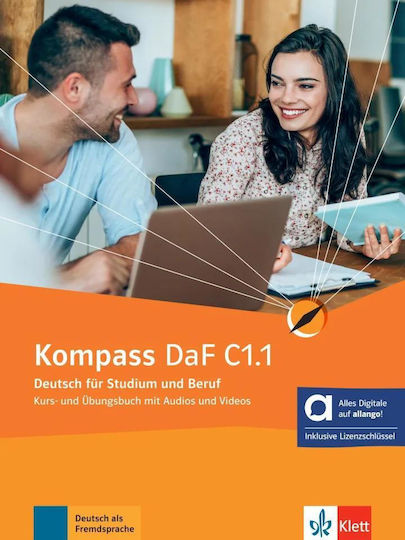Kompass DaF C1.1 Hybride Kurs- & Ubungsbuch