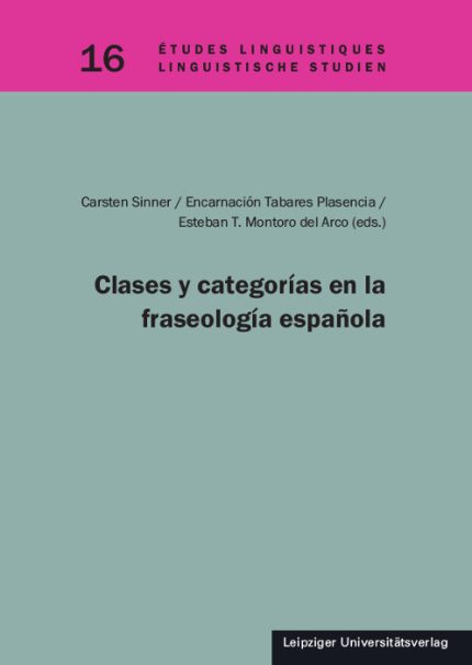 Clases y categorias en la fraseologia espanola
