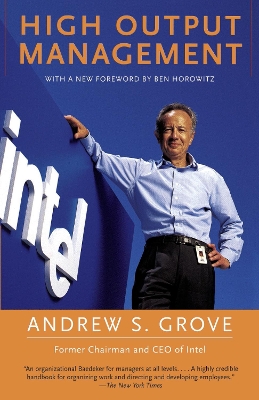 HIGH OUTPUT MANAGEMENT ANDREW S. GROVE 1995 PB - ANDREW S. G
