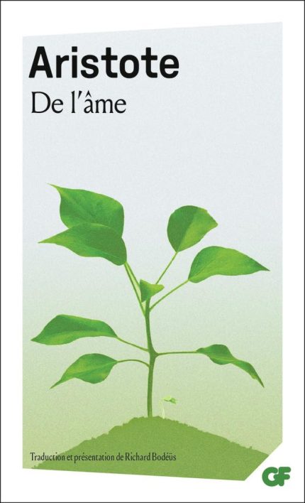 De l'ame Aristote