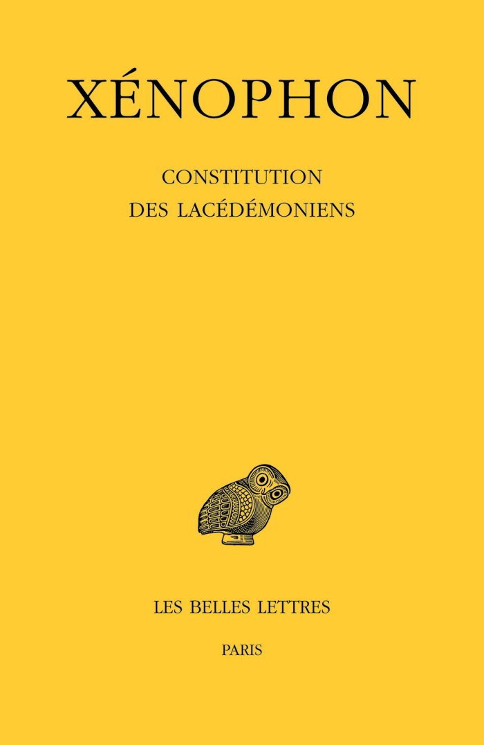 Constitution des Lacedemoniens Constitution des Lacedemoniens