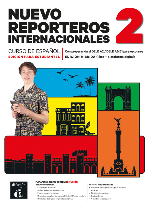 Nuevo Reporteros internacionales 2 Edicion hibrida Libro del alumno