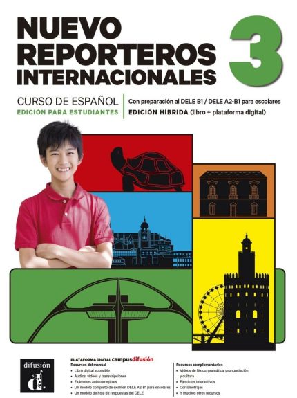 Nuevo Reporteros Internacionales 3 Edicion Hibrida estudiantes