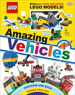 LEGO AMAZING VEHICLES : INCLUDES FOUR EXCLUSIVE LEGO MINI MO