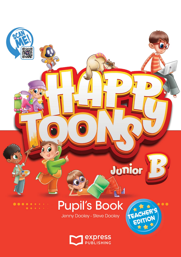 HappyToons Junior B - Pupil's Book Teacher's Edition (with Pupil's DigiBooks App)