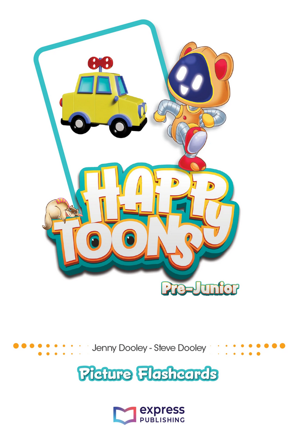 HappyToons Pre-Junior Picture Flashcards