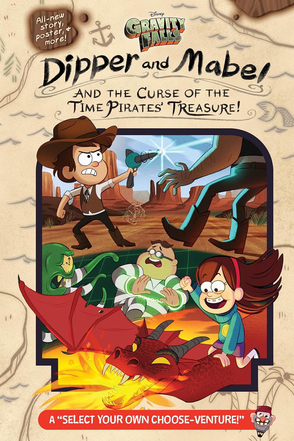 Gravity Falls:: Dipper and Mabel and the Curse of the Time Pirates' Treasure