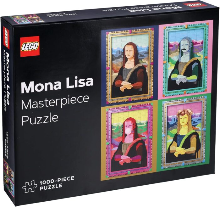 Lego - Mona Lisa Masterpiece Puzzle 1000-Piece Jigsaw Puzzle Lego - Mona Lisa Masterpiece Puzzle 1000-Piece Jigsaw Puzzle