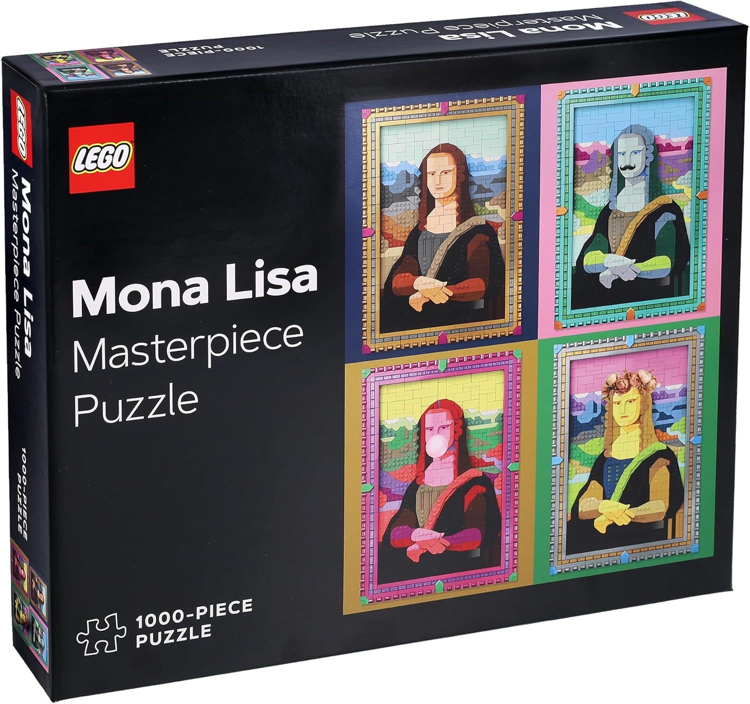 Lego - Mona Lisa Masterpiece Puzzle 1000-Piece Jigsaw Puzzle