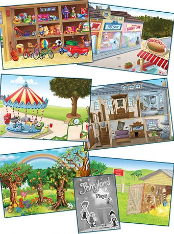 Fairyland Junior B - Puppet Show Pack (Back Drops & Plays)