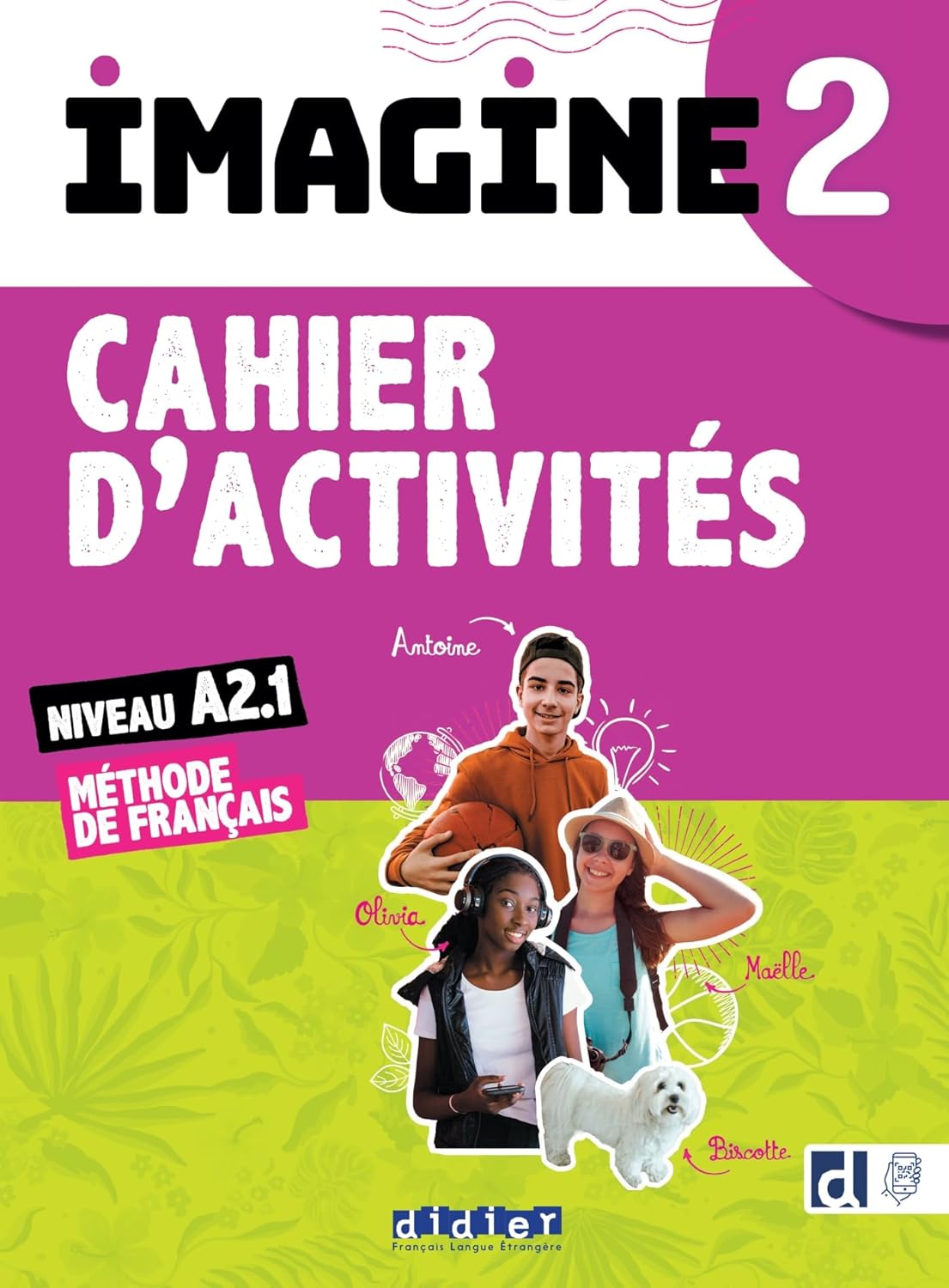 Imagine 2  Niv. A2.1 Cahier + didierfle.app