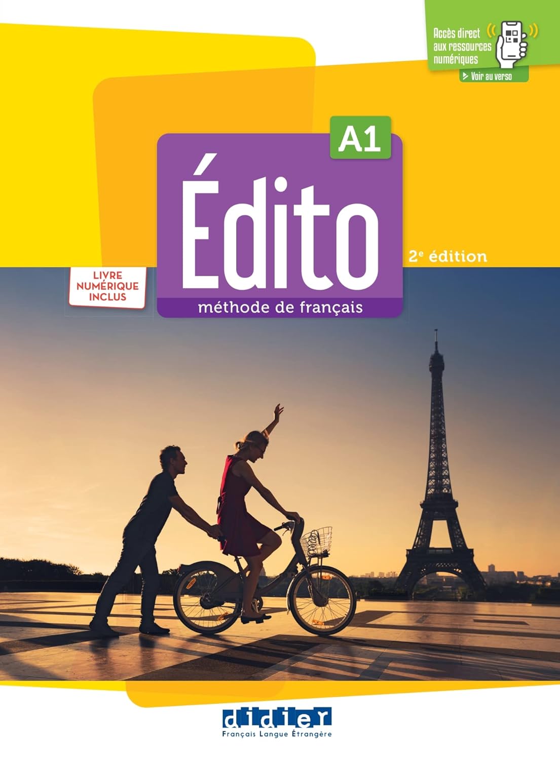 Edito A1 – Edition 2022-2024 – Livre + numerique inclus