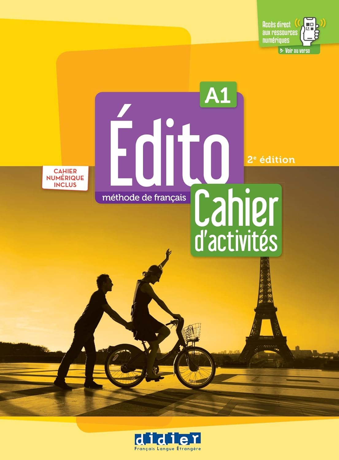 Edito A1 – Edition 2022-2024 – Cahier + numerique inclus