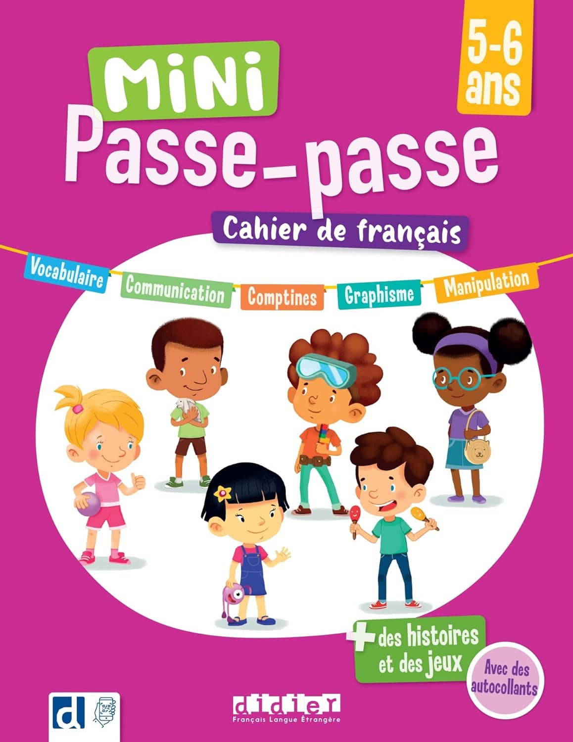 Mini Passe-Passe 5-6 ans – Cahier de francais