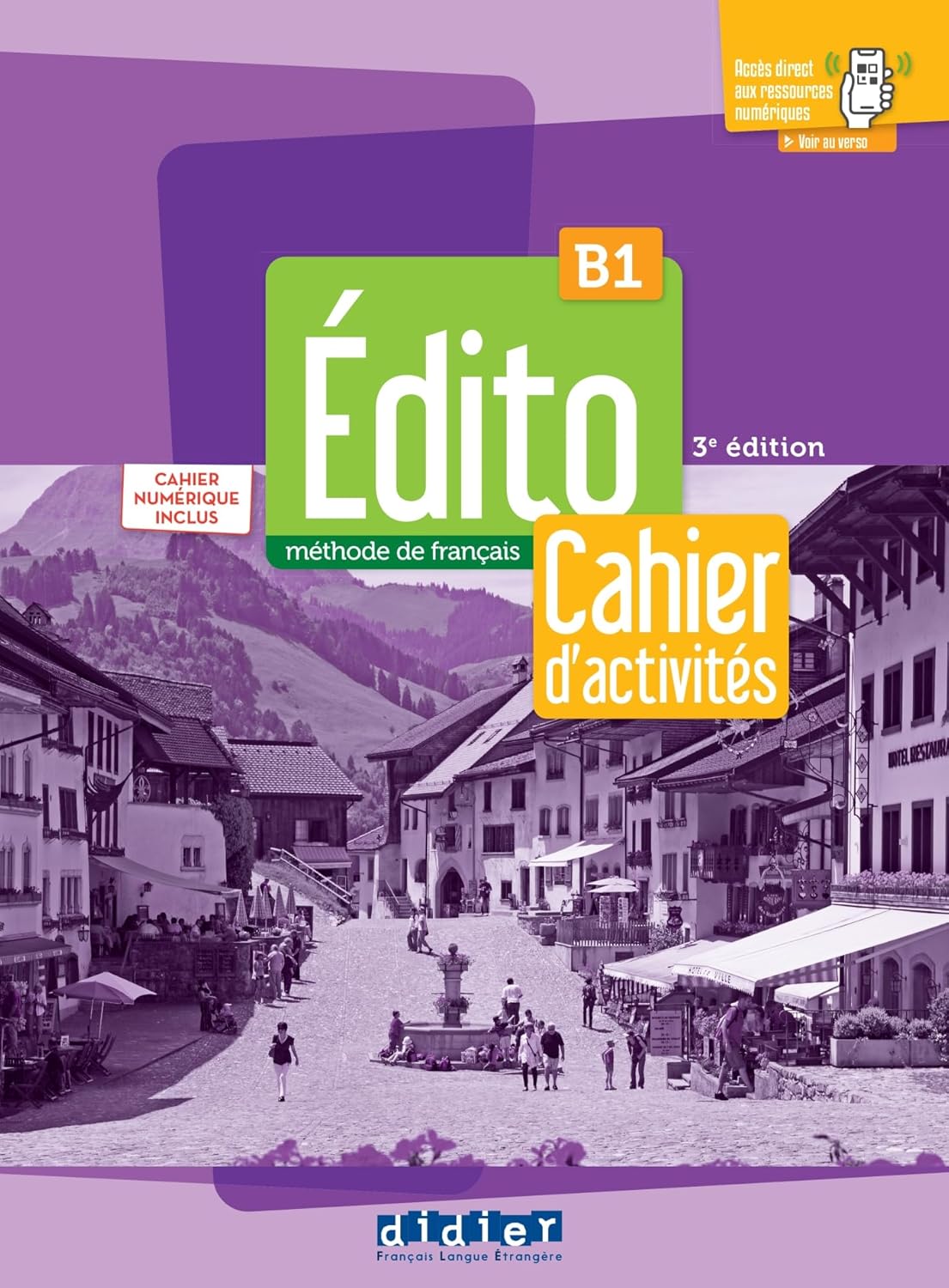 Edito B1 – Edition 2022-2024 – Cahier + numerique inclus