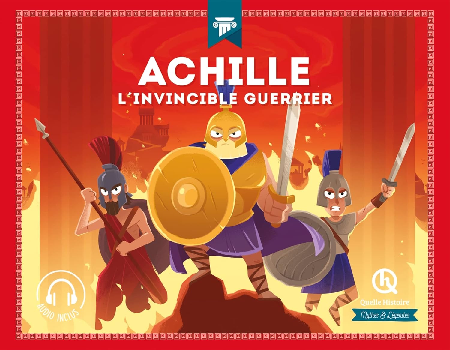 Achille L'invincible guerrier Audio inclus