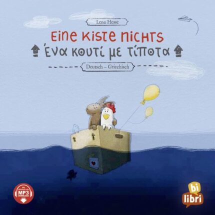 Eine Kiste Nichts Deutsch-Griechisch Zweisprachiges Kinderbuch mit MP3-Horbuch