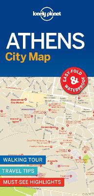 LONELY PLANET : ATHENS CITY MAP 1ST ED - VALID UNTIL 28/2/20