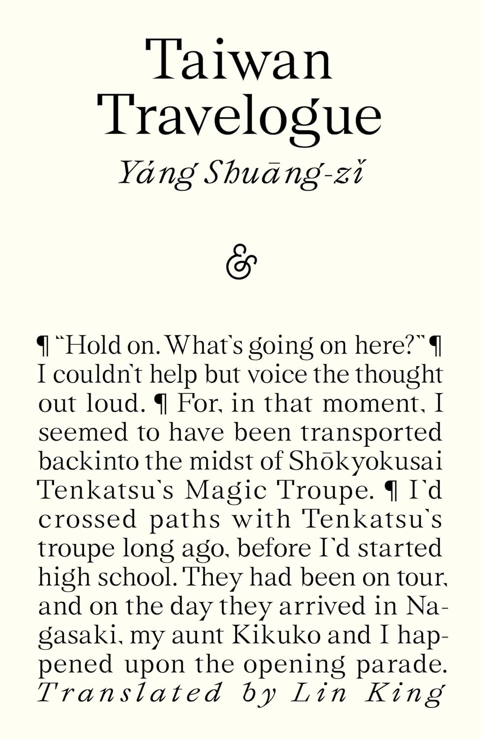 Taiwan Travelogue