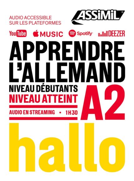 Apprendre l'allemand 1 book + Streaming audio