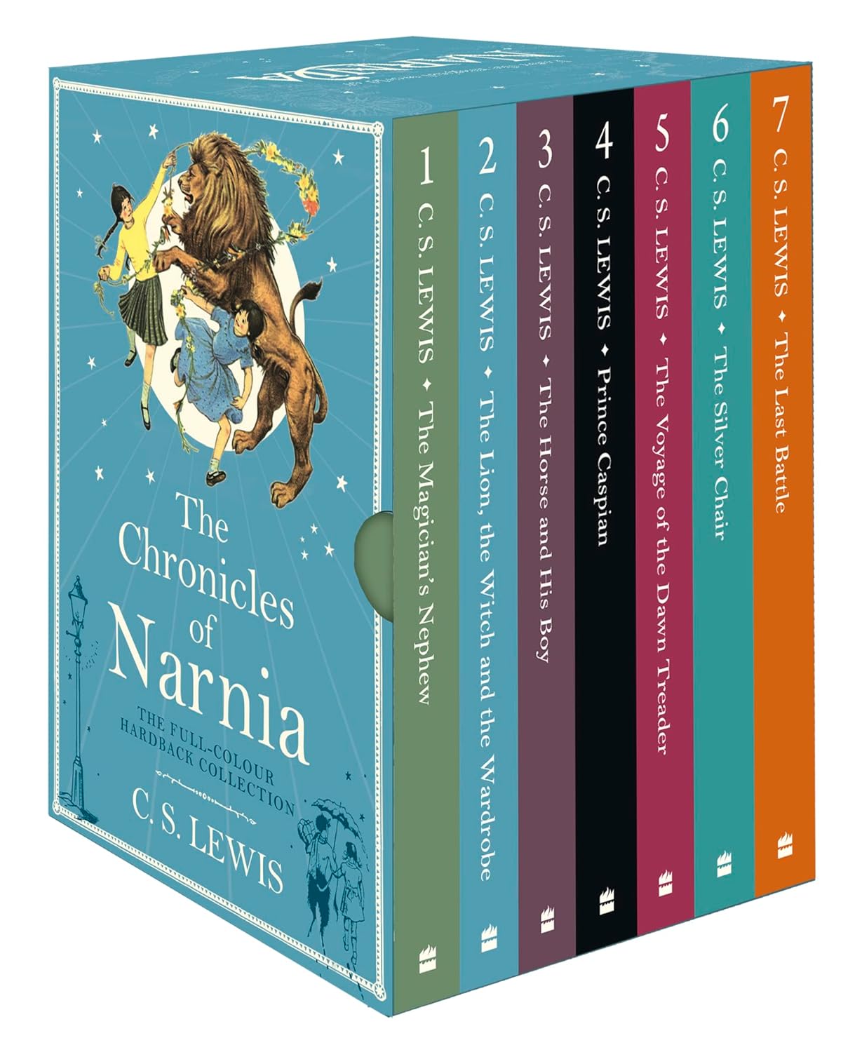 The Chronicles of Narnia: The Full Colour Collection - All 7 Novels (hardcover, box set)