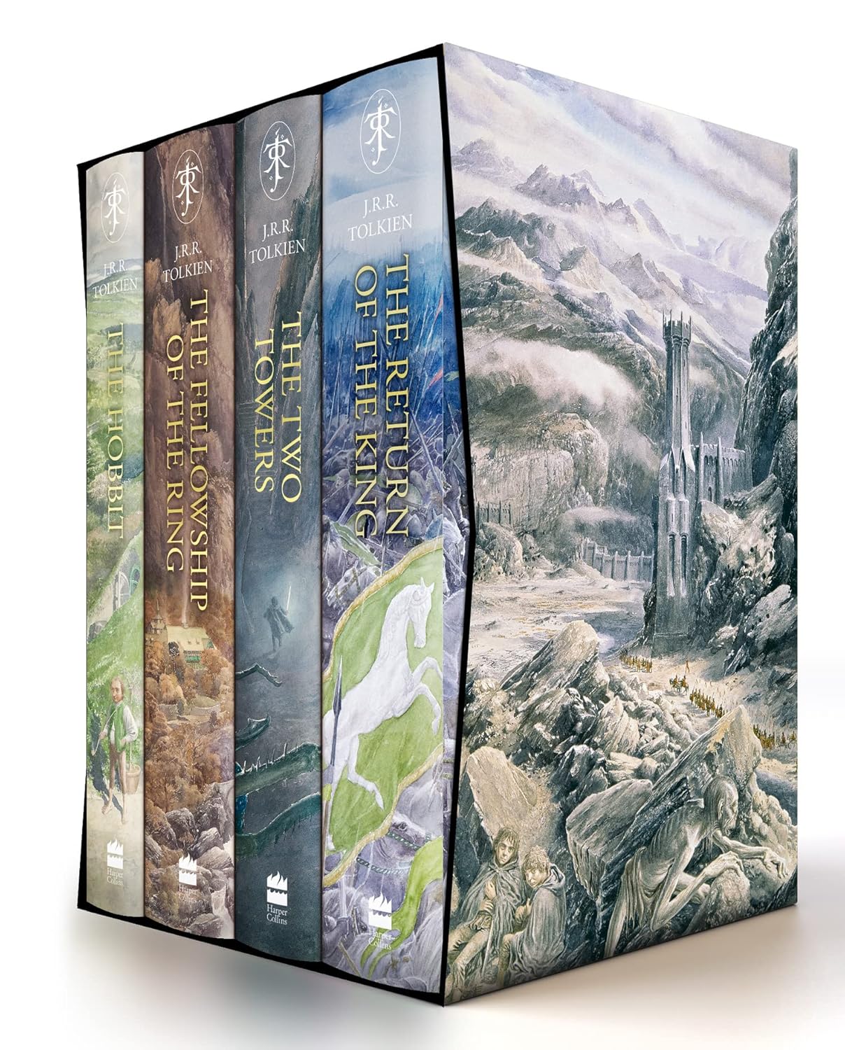The Hobbit & The Lord of the Rings (hardcover, illustrated, box set)