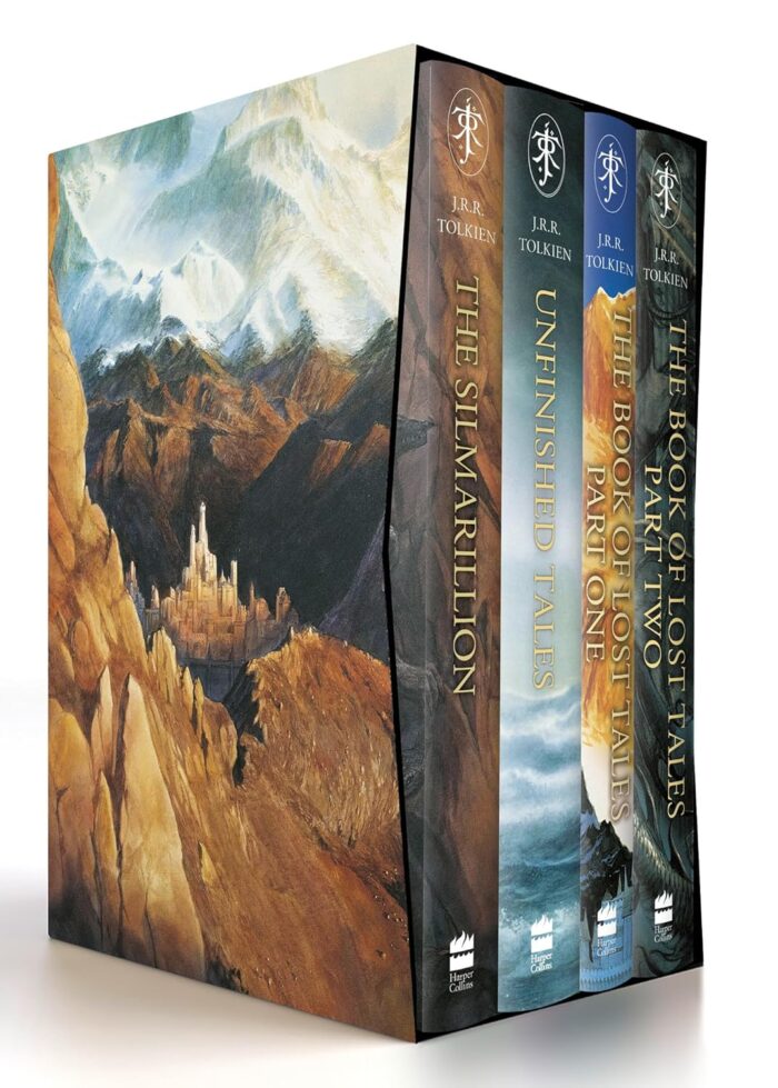 The History of Middle-Earth: The Silmarillion, Unfinished Tales, The Book of Lost Tales #1 & #2 (hardcover, box set The History of Middle-Earth: The Silmarillion, Unfinished Tales, The Book of Lost Tales #1 & #2 (hardcover, box set