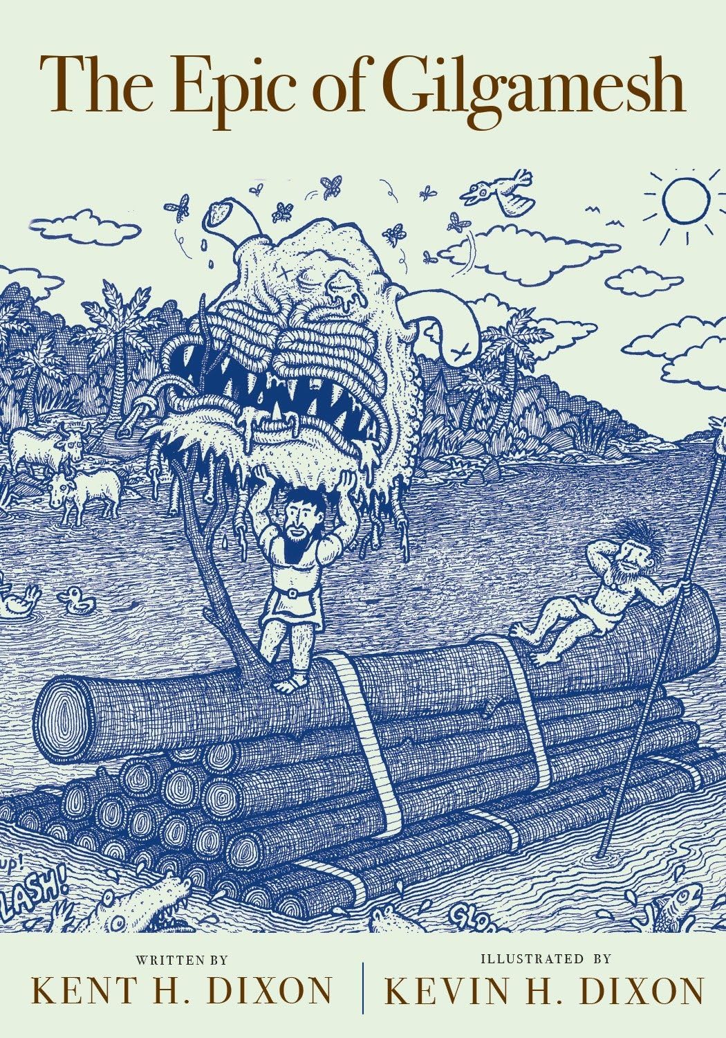 The Epic of Gilgamesh (illustrated)