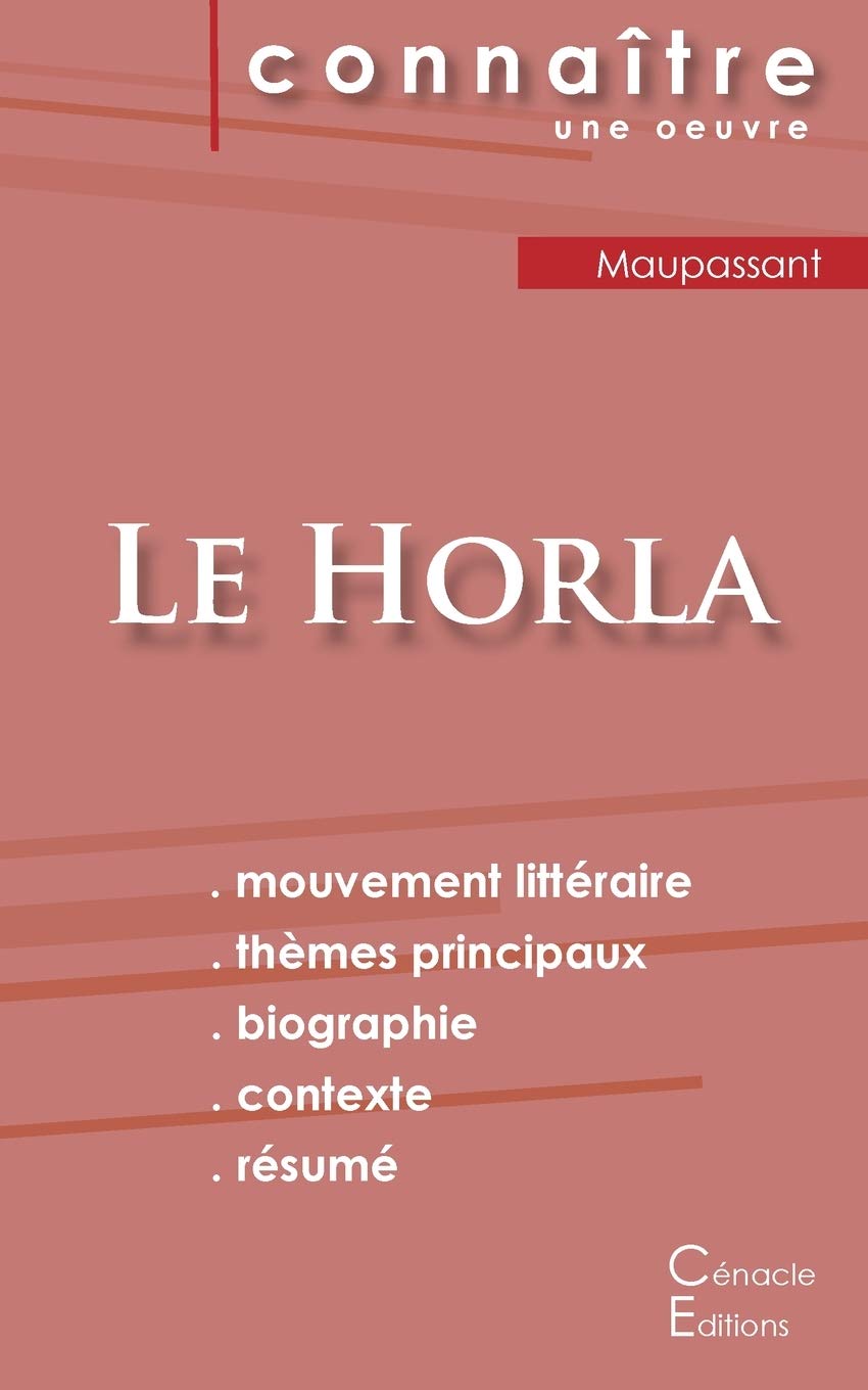 Fiche de Lecture: Le Horla