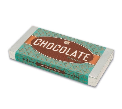 CHOCOLATE BAR : MILK CHOCOLATE NOTEPAD  PB - CHRONICLE BOOKS