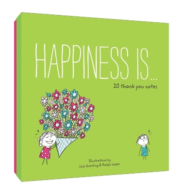 HAPPINESS IS .... 20 THANK YOU NOTES - LISA SWERLING-RALPH L
