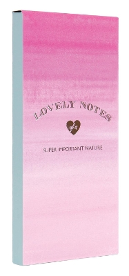 LOVELY NOTES : PINK OMBRE  PB - ERIN HUNG