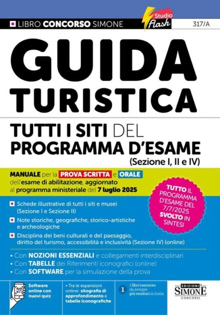 Guida Turistica - Tutti i Siti del Programma d'Esame (sezione I, II e IV)