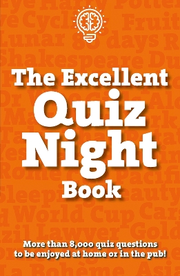 THE EXCELLENT QUIZ NIGHT BOOK PB - HOUSE OF PUZZLES